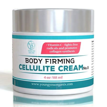 YoungYou Organix Cellulite Cream – Skin Tightening Cellulite Removal Lotion for Firming, Slimming Legs & Thighs – Premium Anti-Cellulite Treatment with Organic Ingredients,