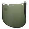 Jackson Safety Face Shield Visor,Dark Green,1/16" Thick 29086