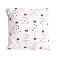 thumbnail image 4 of Christmas Pillow Covers, Decorative Throw Pillow Cases, Embroidered Christmas Trees for Couch Bed and Winter Home Styling, 18 x 18 in, 4 of 5