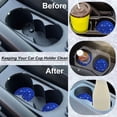 thumbnail image 6 of Syenll 4 Pack Car Cup Holder Coaster, 2.75 inch Universal Cup Holders, Non-Slip Car Accessories Interior Sets, Blue, 6 of 9