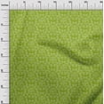 thumbnail image 2 of oneOone Cotton Poplin Green Fabric Ethnic Bandhani Quilting Supplies Print Sewing Fabric By The Yard 56 Inch Wide, 2 of 4