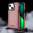 thumbnail image 6 of SaniMore for iPhone 14 Plus 6.7" Magnetic Wallet Case, PU Leather Case with Card Slot & Multi-Angle Kickstand Shockproof Protective Case for iPhone 14 Plus Women Men, Rosegold, 6 of 7