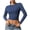 Blue-1, variant on Womens Long Sleeve Crop Tops 2026 Fashion Compression Going Out Shirts Slim Fit Yoga Top Spring Y2k Clothes