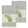 thumbnail image 1 of Linum Home Textiles Zoe Embellished Turkish Cotton Hand Towel, 1 of 2