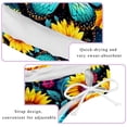 thumbnail image 3 of Starry Sky Sunflower Butterfly Detachable Sponge Adjustable Strap Bikini Set Swimsuit Two-Pack Swimming Suits - Beach Vacation Swimwear, 3 of 6