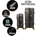 thumbnail image 5 of Set 2 Maletas De Viaje Grande Jony 25 Kgs Y 10kg Carry On Con Candado Y Ruedas 360, 5 of 5