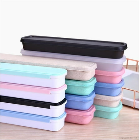 

Blesiya ABS Plastic Tableware Storage Case Portable Travel Chopstick Box