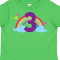 thumbnail image 4 of Inktastic 3rd Birthday Rainbow Number 3 Girls Toddler T-Shirt, 4 of 5