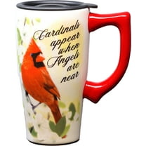 CARDINALS APPEAR 18 OUNCE CERAMIC TRAVEL MUG
