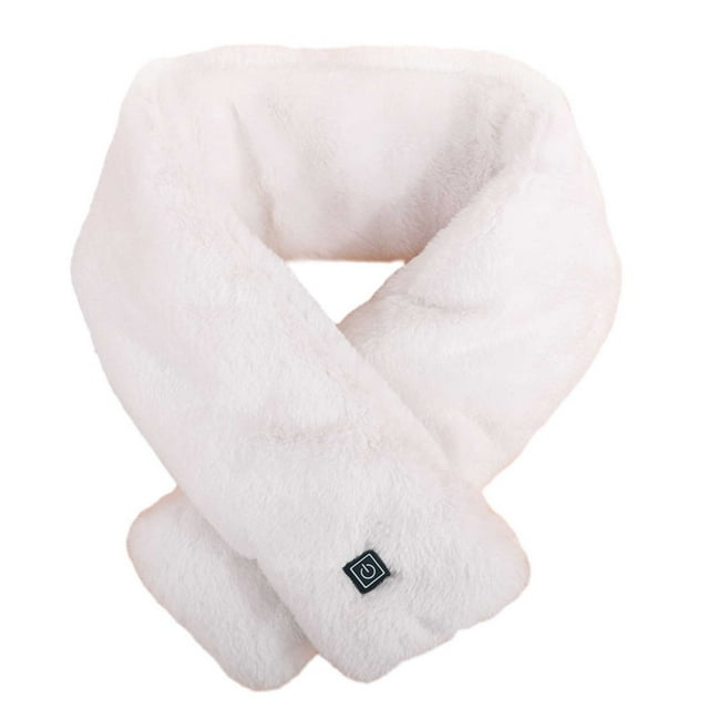 Foulard Chauffante Électrique Régulation à Trois Vitesses Chauffe-Nuque USB avec Coussin Chauffant pour le Cou