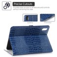 thumbnail image 3 of TECH CIRCLE iPad Generation 10.9 Inch 2022,Lightweight  Business Style Wallet Folio Slim Auto Sleep/Wake Cover Stand Protective Cover for Apple iPad 10th Gen 10.9 inch 2022, Blue, 3 of 5
