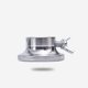 thumbnail image 4 of Barbell Lock Ring Dumbbell Hexagonal Nut Cap For Weight Training Fitness Exercise (silver) (2pcs), 4 of 5