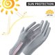thumbnail image 3 of 2 pares de guantes de verano sin dedos antideslizantes anti-ultravioleta para ciclismo para mujer con protección solar de seda de hielo extendida 602, 3 of 5