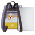 thumbnail image 3 of Easygdp Corgi Washing in Bathtub Mochila de Cuero para Mujeres, Bolso de Hombro, Bolsos de Mano de Moda para Trabajo y Viajes, 3 of 4
