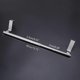thumbnail image 2 of Metal Towel Bar Single Rod Telescopic Bath Towel Hand Towel Shelf Holder for Home Office Bathroom Shower Bath Towels Silver, 2 of 4