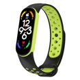 thumbnail image 2 of Correas de repuesto compatibles con Xiaomi Band 7 Pulseras de silicona suave Correa de muñeca ajustable para mujeres Hombres, 2 of 7