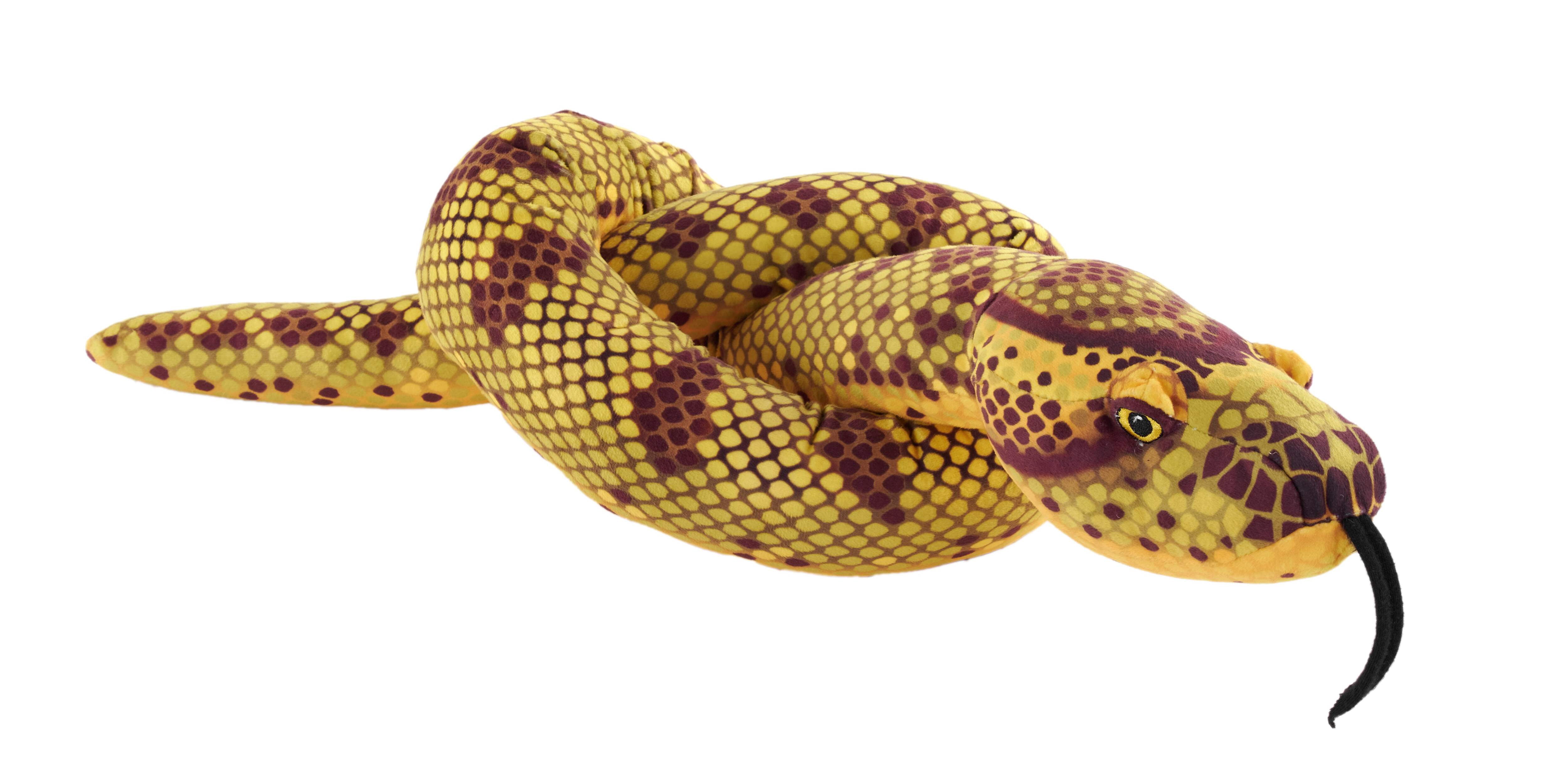 Wild Republic Sweet And Sassy Snake – Süße Schlange Als Kuscheltier, 137 Cm, Füllung Aus Recycelten Plastikflaschen