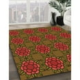 thumbnail image 3 of Ahgly Company Machine Washable Indoor Rectangle Transitional Crimson Red Area Rugs, 4' x 6', 3 of 7