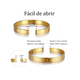 thumbnail image 4 of Brazalete De Lujo Xtellar Pulseras Oro Para Hombres Ajustable 3pcs, 4 of 4
