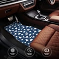 thumbnail image 6 of Naloa Cute Goose On Blue Sky Car Foot Mat Set of 4 Pieces - Universal Floor Liner Neoprene Full Set Floor Mats for Cars Trucks SUV, 6 of 7