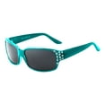 thumbnail image 3 of Polarized Sunglasses for Women - Premium Teal Fashion Sunglasses - HZ Series Diamante Womens Designer Sunglasses, 3 of 5