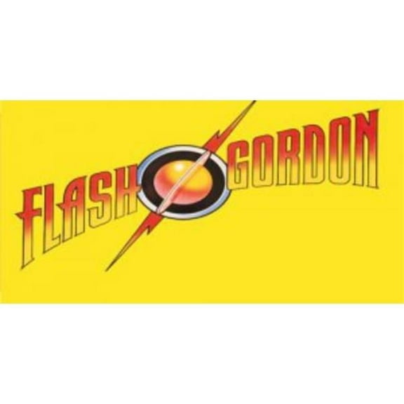 Flash Gordon Logo Photo License Plate