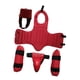thumbnail image 2 of Equipo de protección para sparring, equipo de Sanda para hombres y mujeres, casco de Sanda, boxeo Rojo, 2 of 9