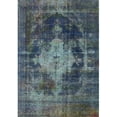 thumbnail image 1 of Ahgly Company Indoor Rectangle Mid-Century Modern Light Slate Gray Oriental Area Rugs, 2' x 4', 1 of 6
