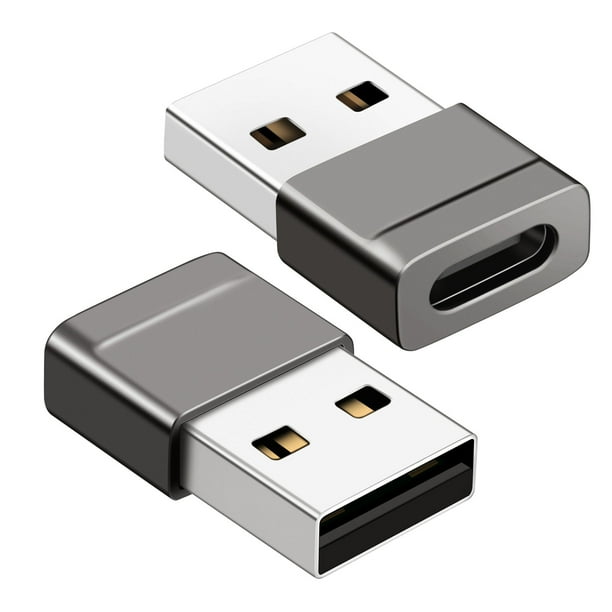 Tipo C a USB 2.0 OTG Adaptador Tipo C a USB 2.0 Convertidor Universal Macho a Hembra Adaptador Conector para Smartphones Android