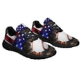 thumbnail image 6 of Fourth Of July Baseball Shoes Sneakers for Women Men Black Size 7, 6 of 7