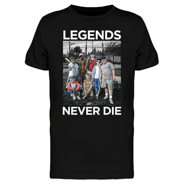 The Sandlot The Sandlot Legends Never Die Men S T Shirt Walmart Com Walmart Com