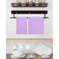 thumbnail image 3 of Purple Pink Kitchen Dish Towels for Drying Dishes Set of 3, Geometric Vertical Striped Solid Rainbow Waffle Weave Microfiber Hand Tea Bathroom Towels Quick Dry & Absorbent Towel 15.7x23.6, 3 of 7