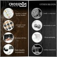 thumbnail image 6 of Premium Whiskey Smoker Kit – CrossPower - Smoke Cocktails, Whiskey, Old Fashioned & More, Great Gift for Men, No Butane, 6 of 6