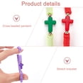 thumbnail image 3 of 16pcs Heishi Surfer Bracelets Set Clay Beaded Stackable Bracelets for Women Preppy Stretch Bracelets with Layering Colorful Friendship Bracelets Boho, 3 of 7