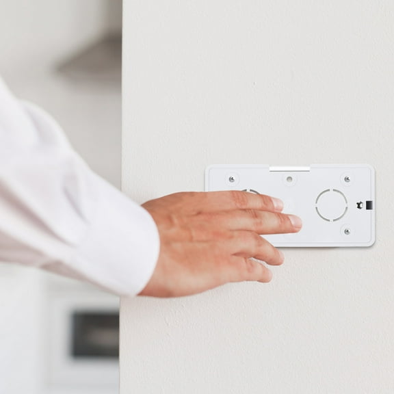 OUNONA Wall Mounted face Mount Backbox Standard 118 Type Electrical Box For Switches And Socket Simple Installation Home Decor Keeps Cables Organized