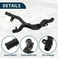 thumbnail image 4 of Línea de agua de refrigeración del motor Unique Bargains para Audi Q5 3.2L 2009-2012 No.06E121044N/06E121044AF, 4 of 7