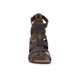 thumbnail image 3 of Sandalia Color Chocolate Diseño Frontal Altura 10Cm Mundo Terra 030182, 3 of 3