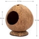 thumbnail image 2 of Casa de hámster con cabaña de coco, cama para jerbos, ratones, jaula para animales pequeños, decoración de hábitat, 2 of 5