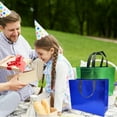 thumbnail image 7 of Reusable Shopping Bags Gift Bags with Handles Perfect for Party Favor Bags Grocery Bags Multicolor 12 Pack, 7 of 7