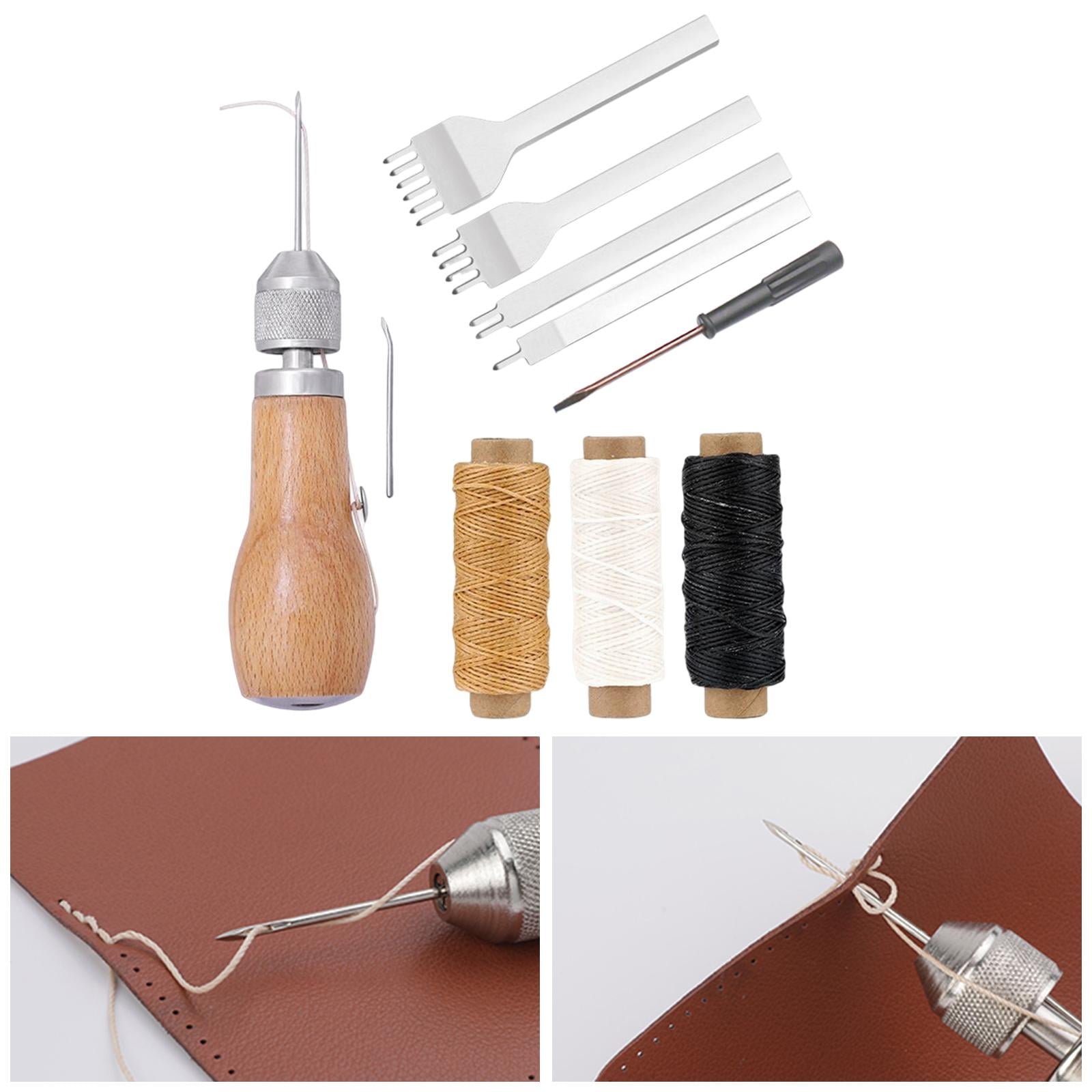 Sewing Awl Tools Stitching Stitcher Leathercraft Hand Sewing color