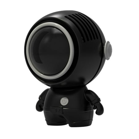 

Mini Handheld Fan Cute Astronaut Cooling Fan Portable USB Fan Black