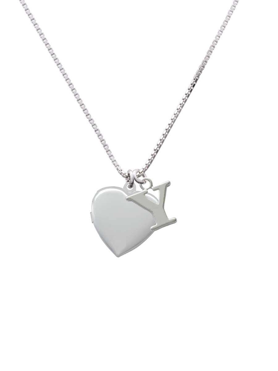 Louis Vuitton White Gold Heart Locket Charm Pendant Available For
