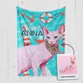 thumbnail image 1 of Custom Pet Fleece Blankets For Cats & Cat Lovers– Detailed Pop Art Portrait -, 1 of 9
