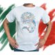thumbnail image 3 of Playera De Fiestas Patrias Impresion De Ajolote Mexico Septiembre Independencia Color Blanco Talla Mediana Marca Emil SaEs, 3 of 4