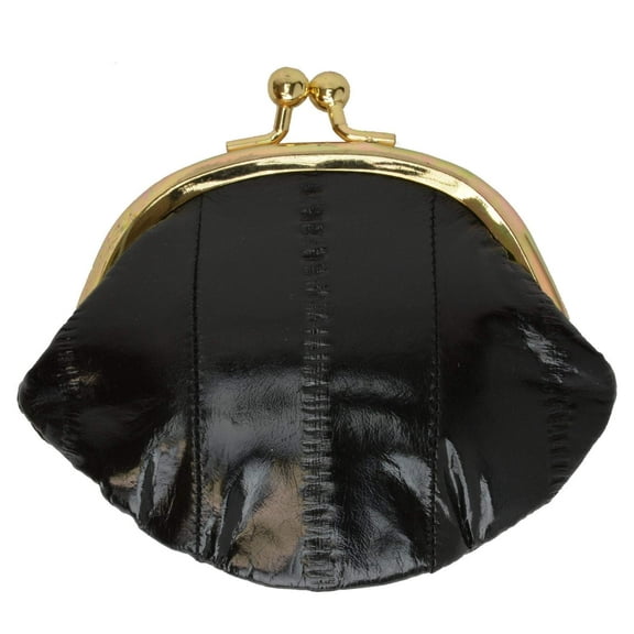 Women Eel Skin Small Coin Purse E 10 SM