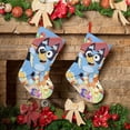 thumbnail image 6 of Defioc Bluey for Christmas Stockings 18" Personalized Holiday Stocking for Family, Farmhouse Decor, Xmas Tree Decoration, 1 Pack, 6 of 7