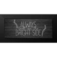 thumbnail image 2 of Kimberly, Allen 14x8 Black Modern Framed Museum Art Print Titled - Bright Side, 2 of 5