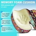 thumbnail image 5 of Premium Gel & Memory Foam Seat Cushion–Doctor Recommended Office Chair Cushion,Car Seat Cushion–Chair Cushions for Back & Sciatica Pain Relief–Seat Cushions for Office & Desk, 5 of 6