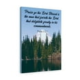 thumbnail image 4 of Scripture Walls Psalm 112:1 Praise Ye The Lord Bible Verse Canvas Christian Wall Art Ready to Hang Unframed, 4 of 9