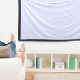 thumbnail image 2 of Miangastore Portable Projector Screen White 1Set 84Inch, 2 of 9